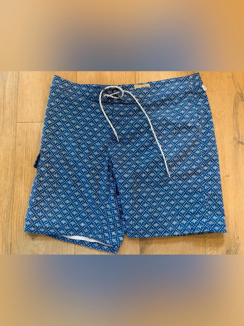 J. Crew bathing suit all over geometric print summer swim - sz 35